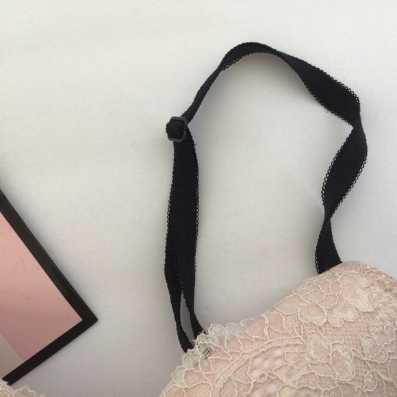 VICTORIAS SECRET DREAM ANGELS PUSH UP BRA SHIMMER LACE SIZE 34C - Picture 11 of 14